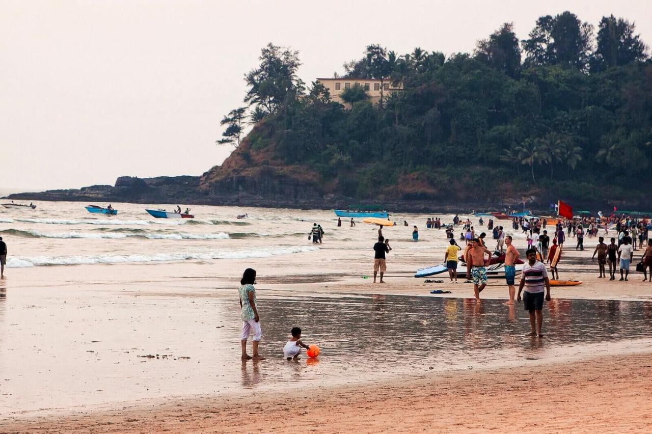 Baga Beach Inn Exterior foto
